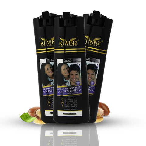 Kiwinz Hair Color Shampoo For Men and Women