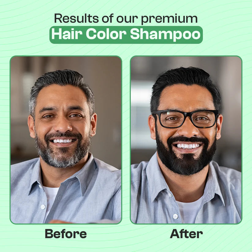 Kiwinz Hair Color Shampoo For Men and Women