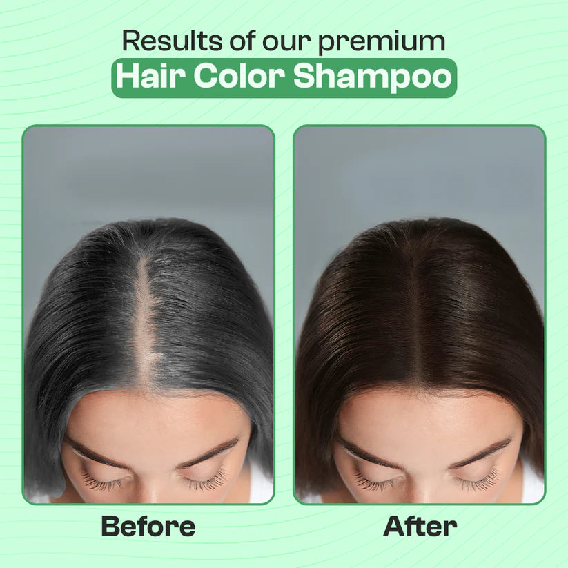 Kiwinz Hair Color Shampoo For Men and Women